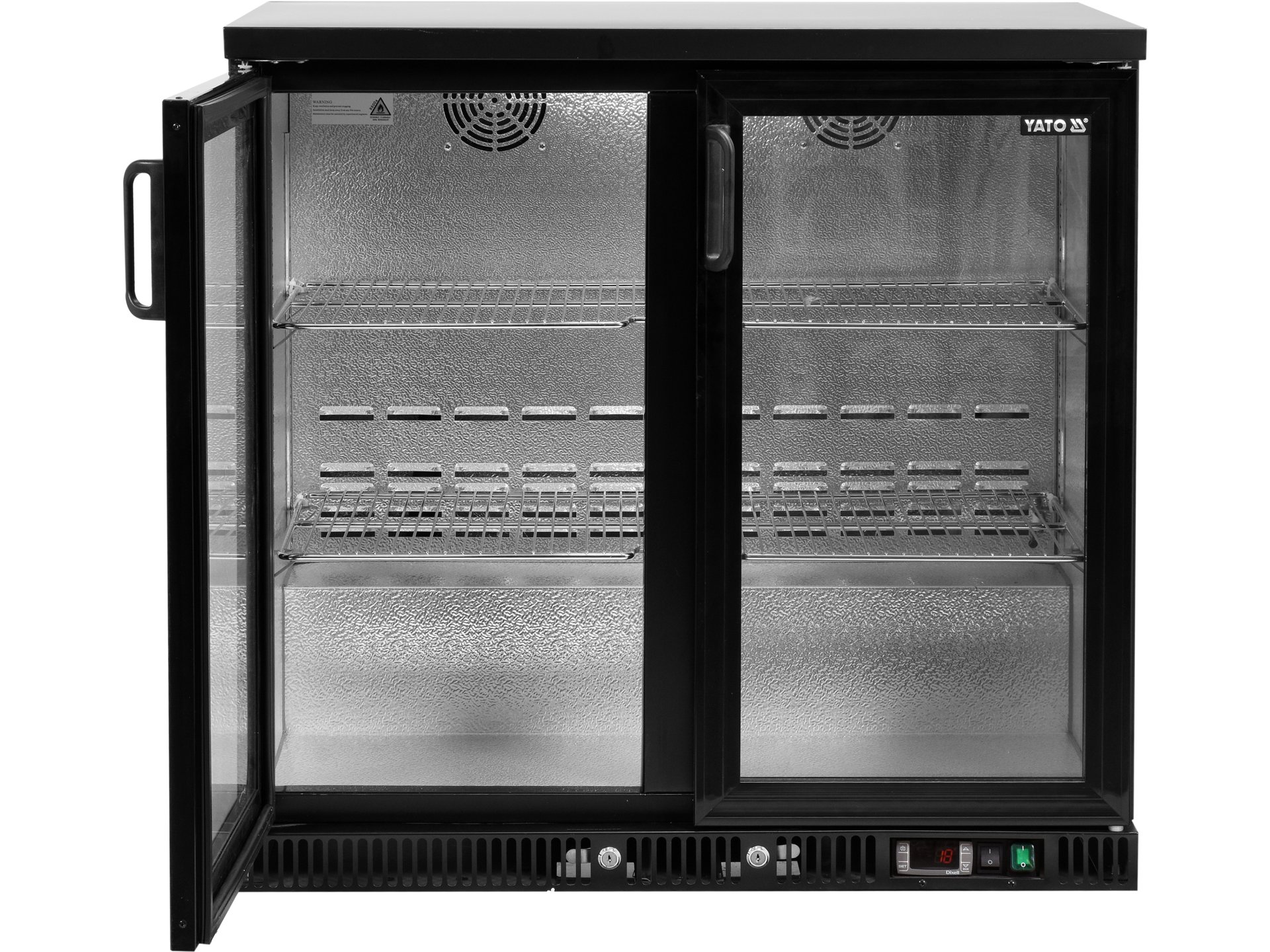 2 door bottle cooler 