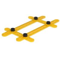 FASTER TOOLS Daudzleņķa lineāls 250