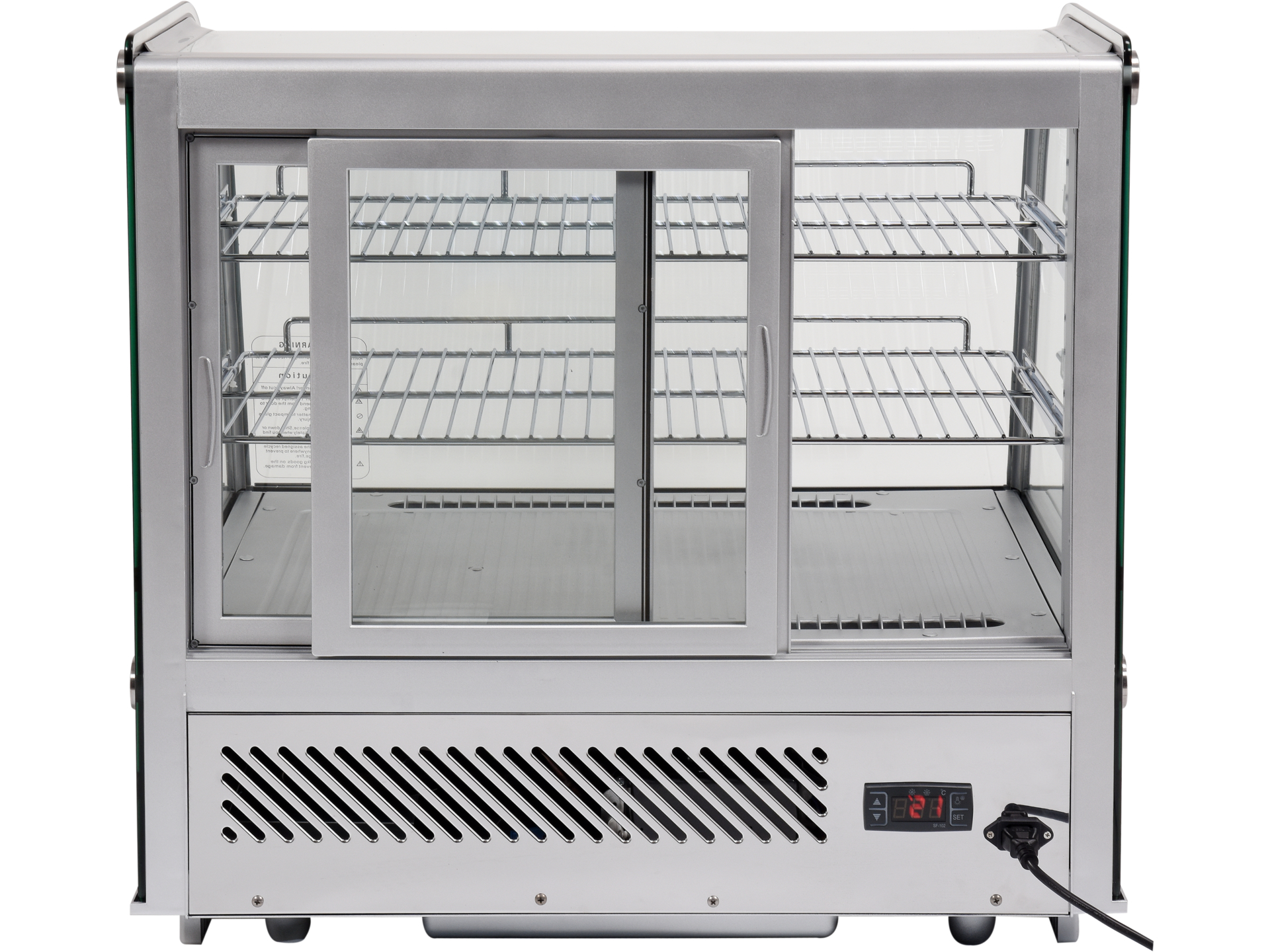 Refrigerated display case