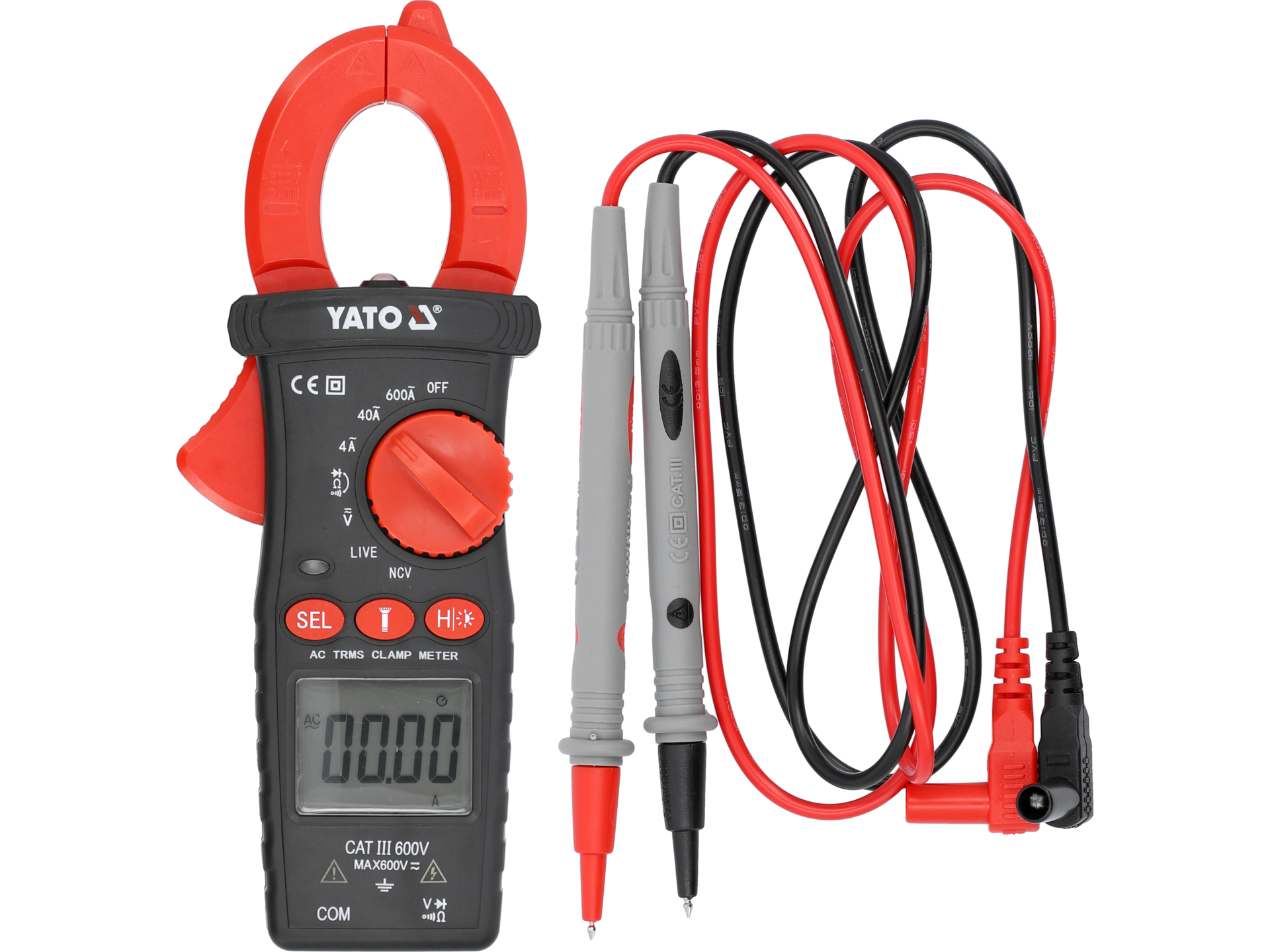 Clamp universal multimeter