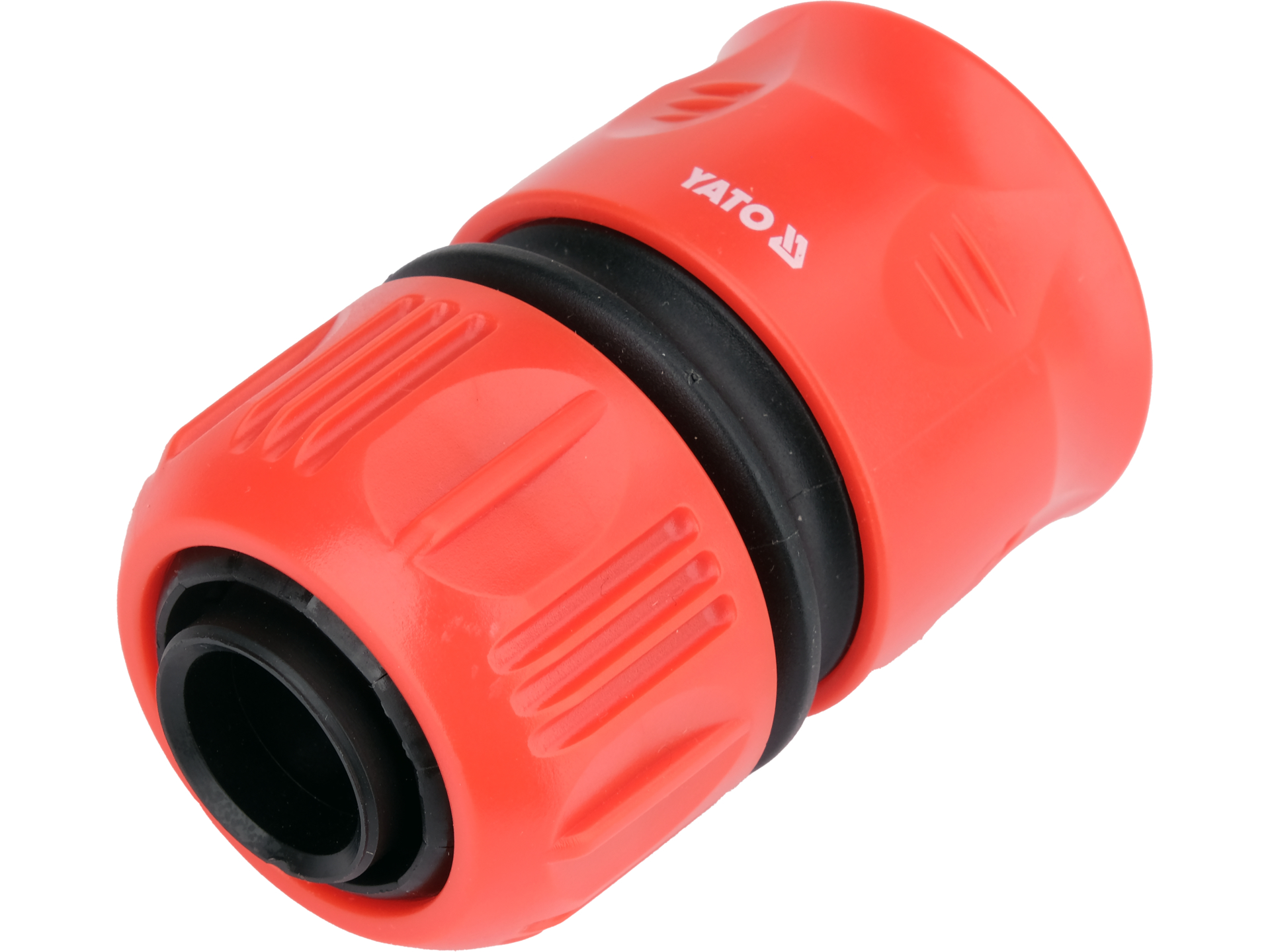 High flow hose connector