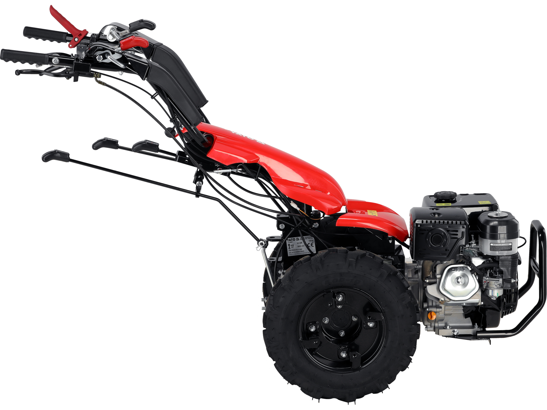Divriteņu gājēju traktors