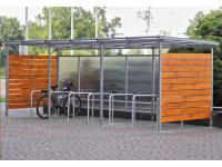 Velo novietne 10 velosipēdiem / 420 cm