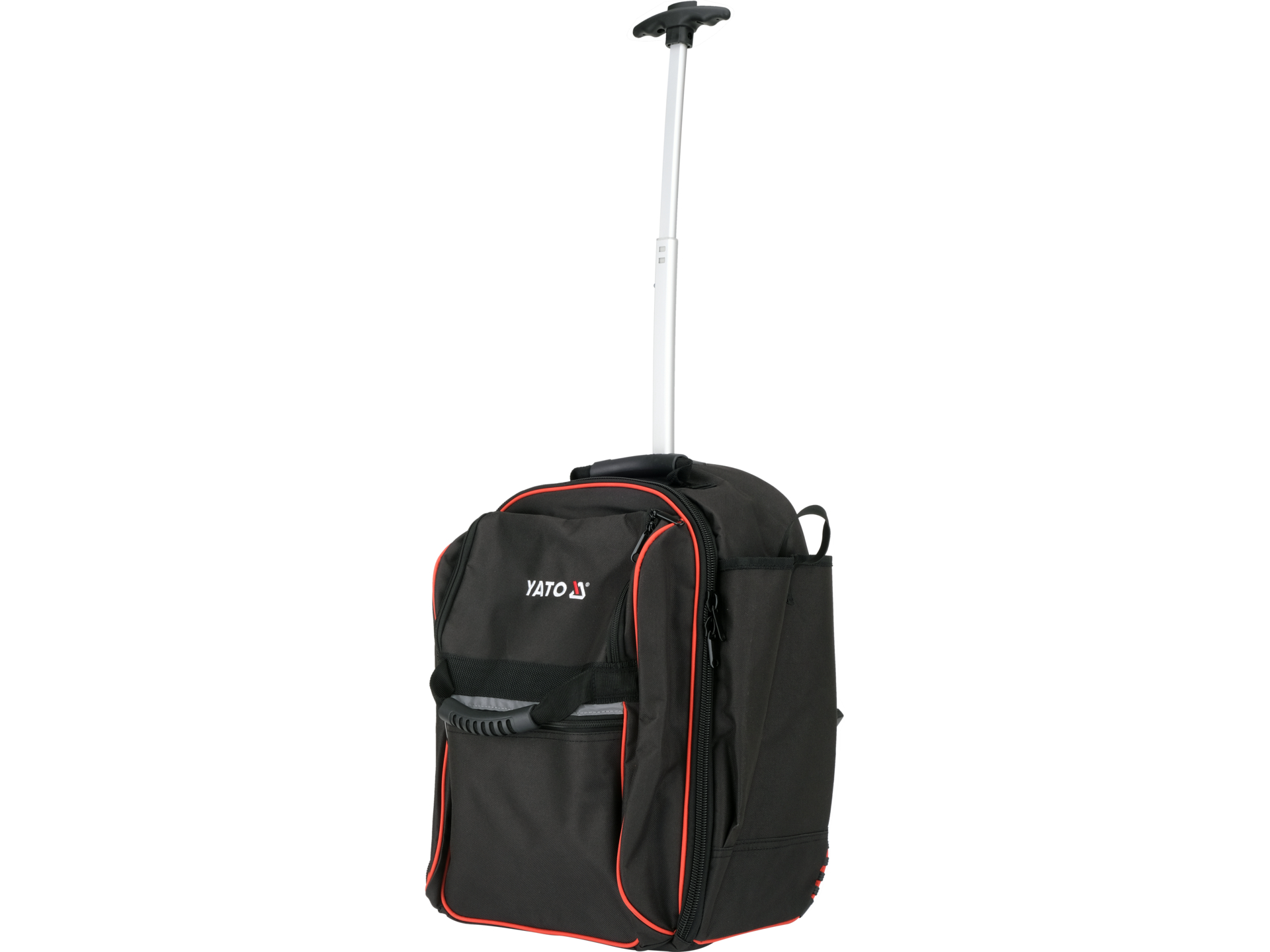Tool backpack with wheels