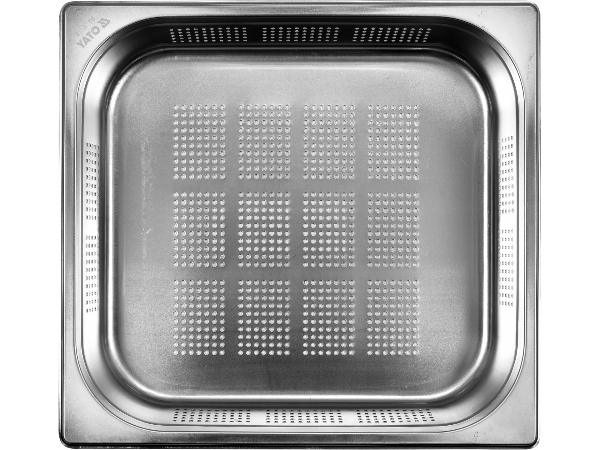 Gastronorm container perforated