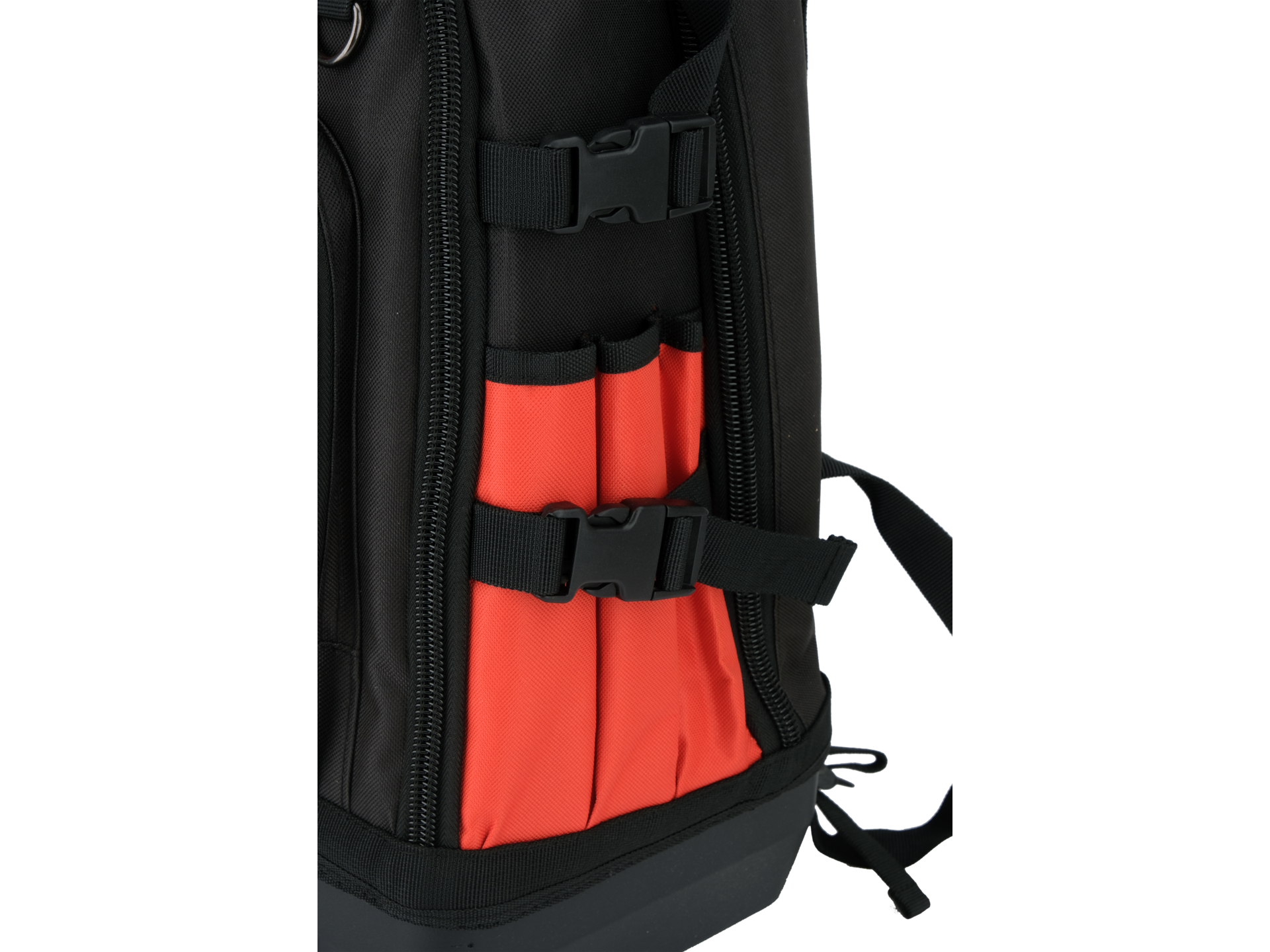 Tool backpack with wheels