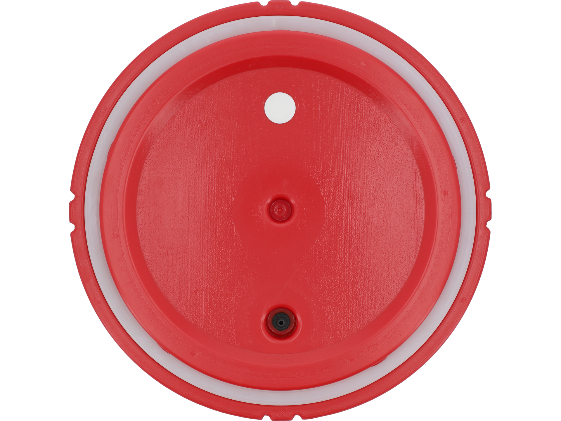 Round isothermal container