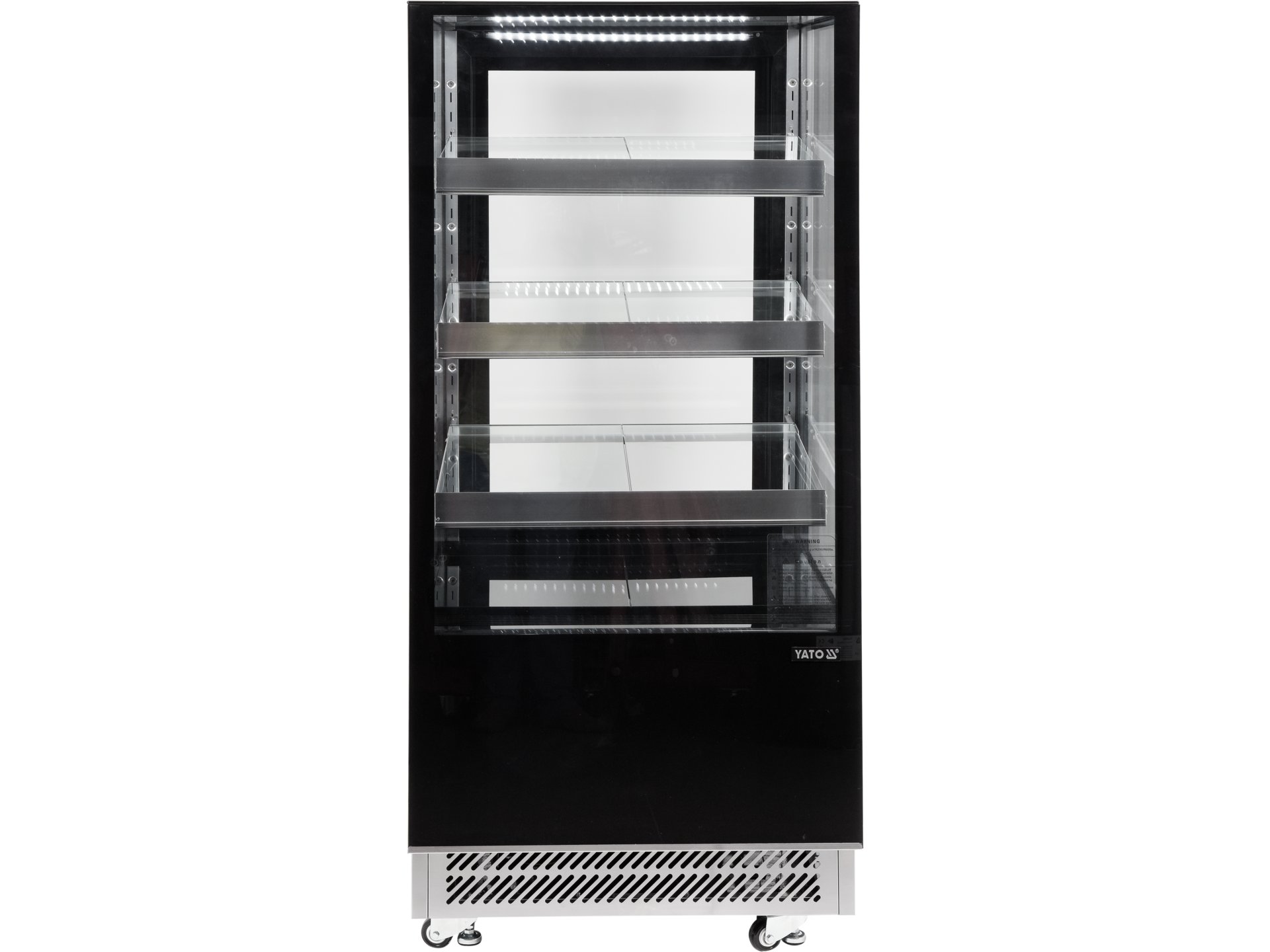 Refrigerated display case