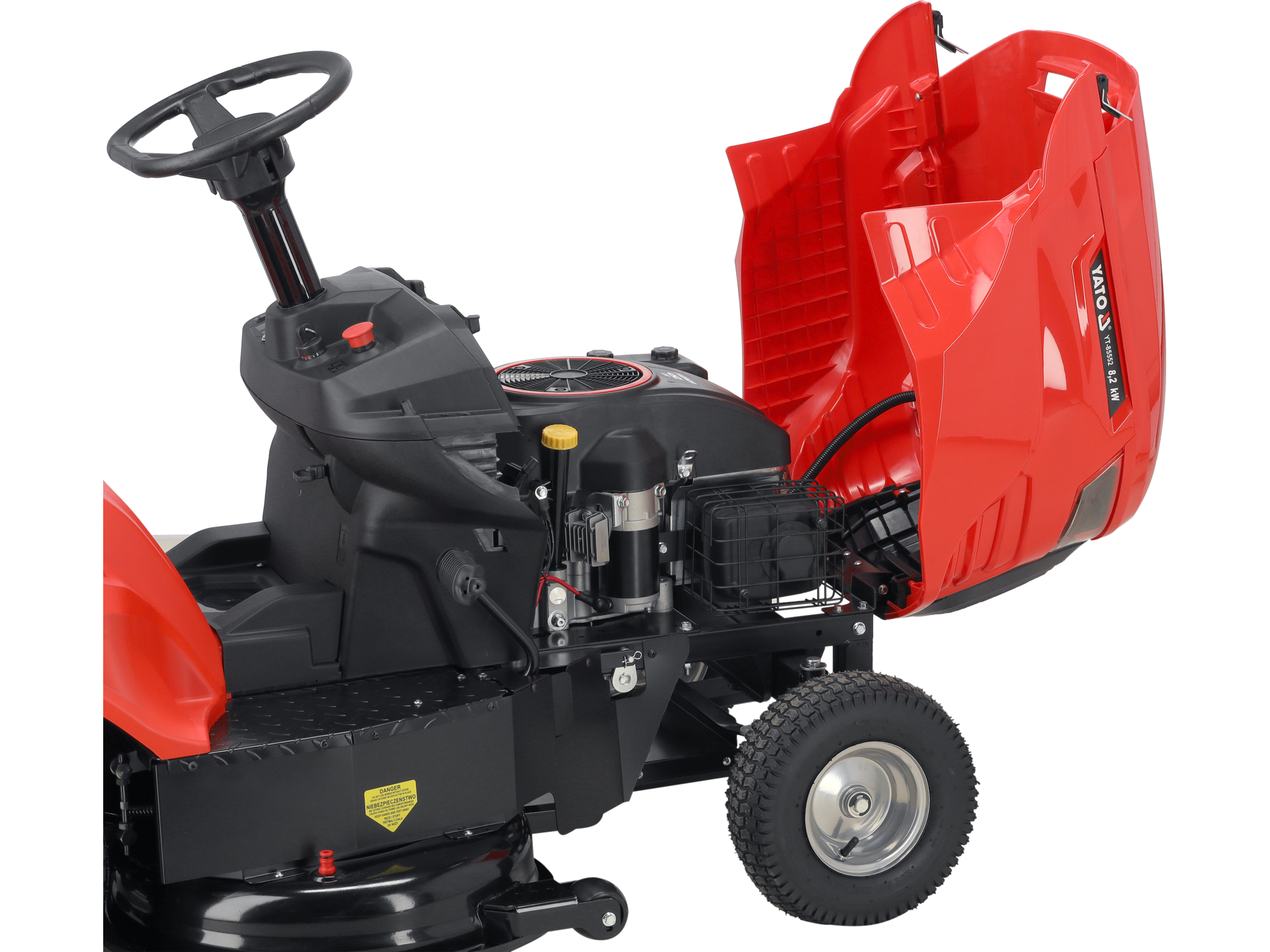 Benzīna dārza traktors