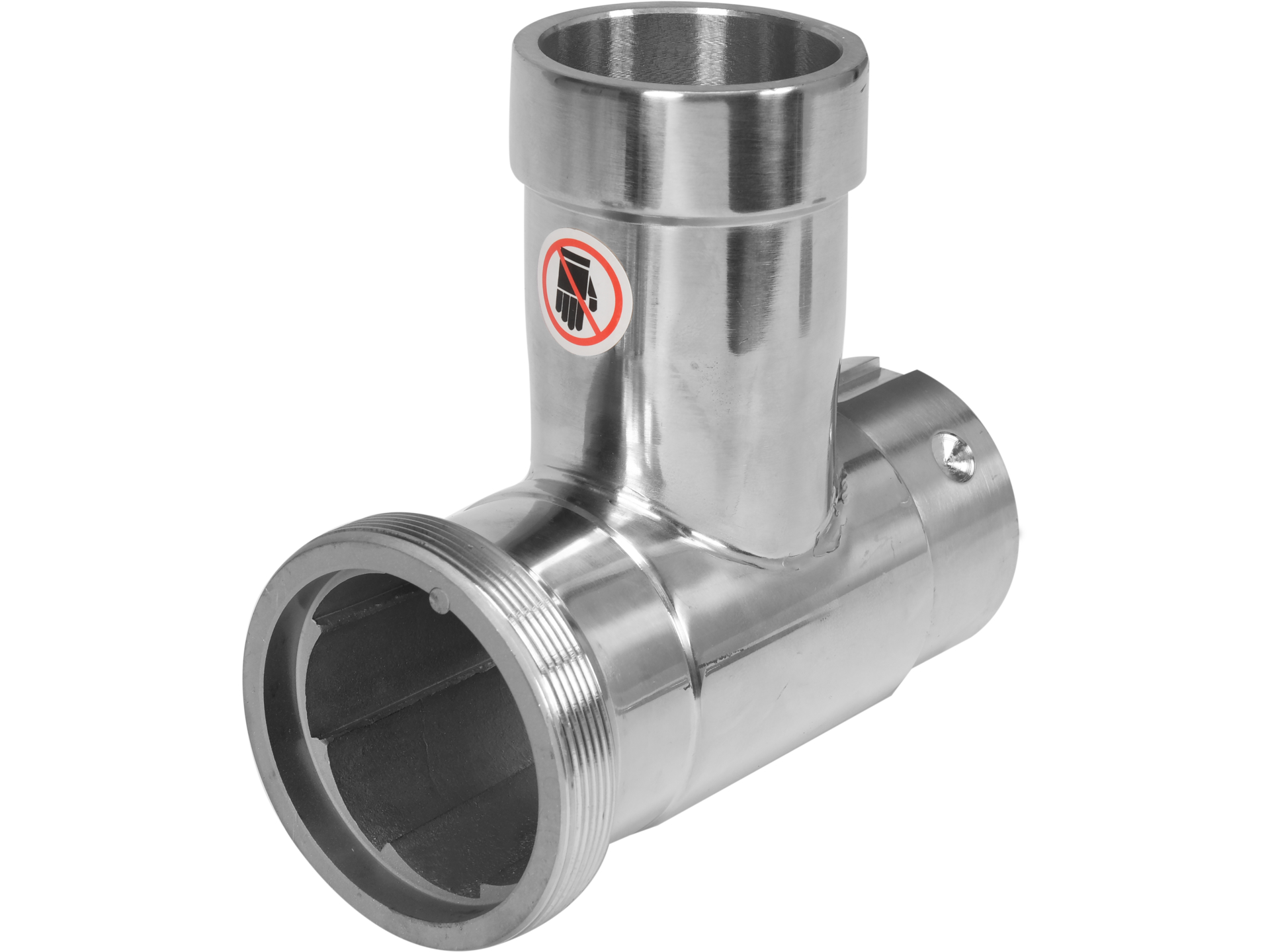 Meat mincer head for tenderizer