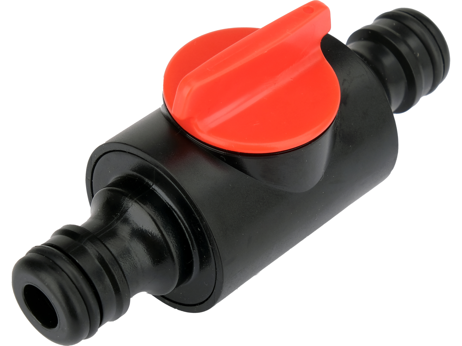 Hose coupling with valve