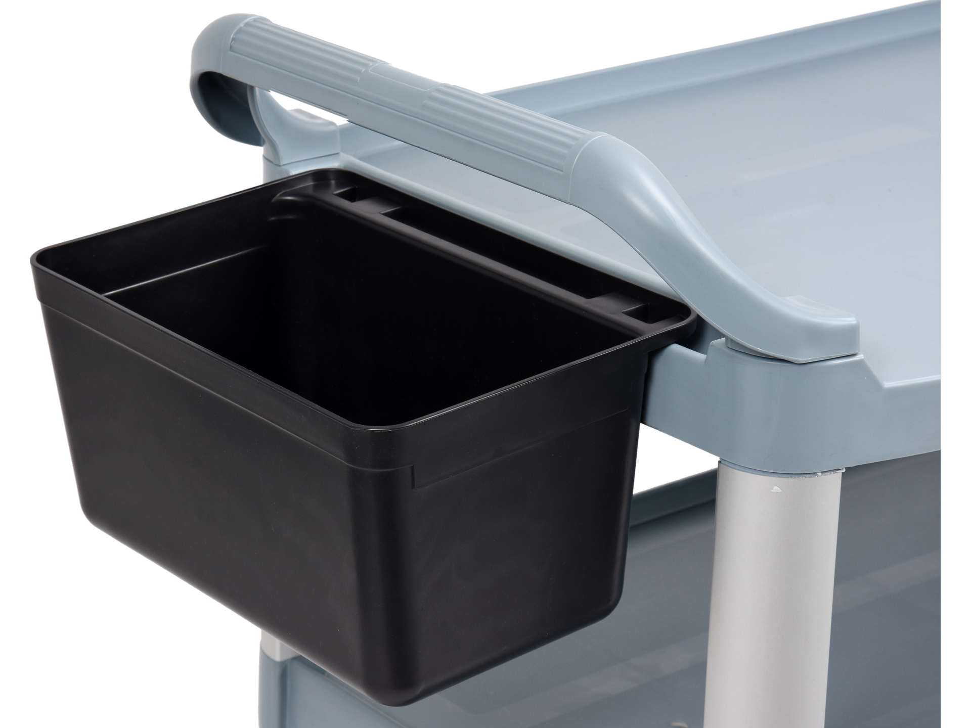 Container for service trolley