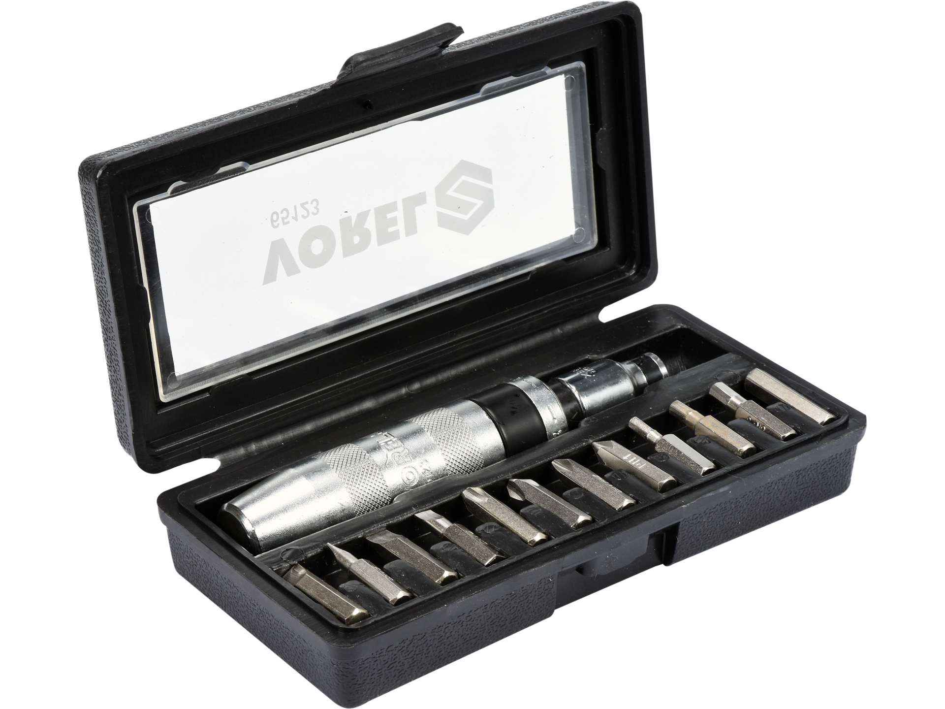 Ratchet screwdriver set with bits