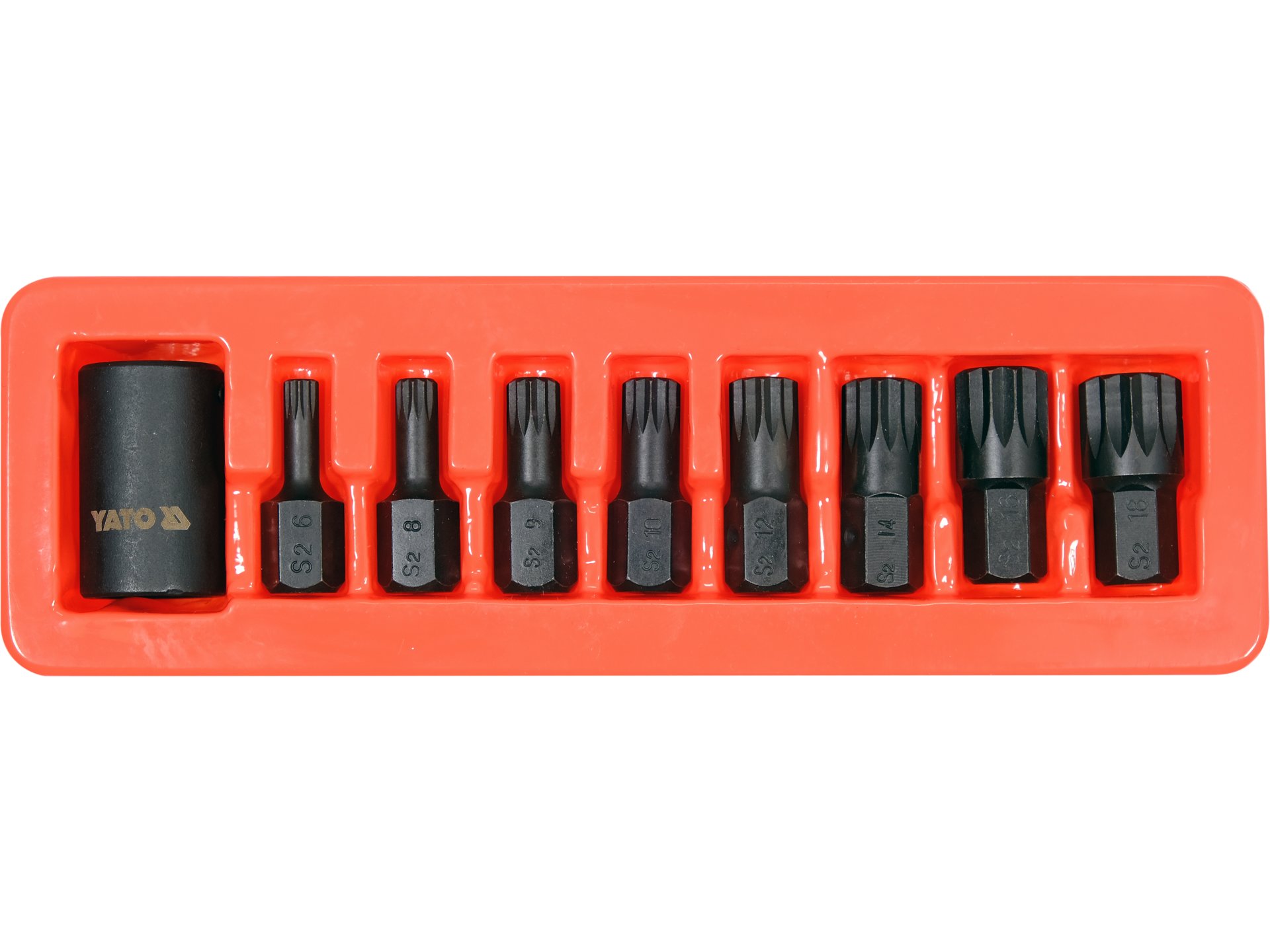 Impact bit set with socket
