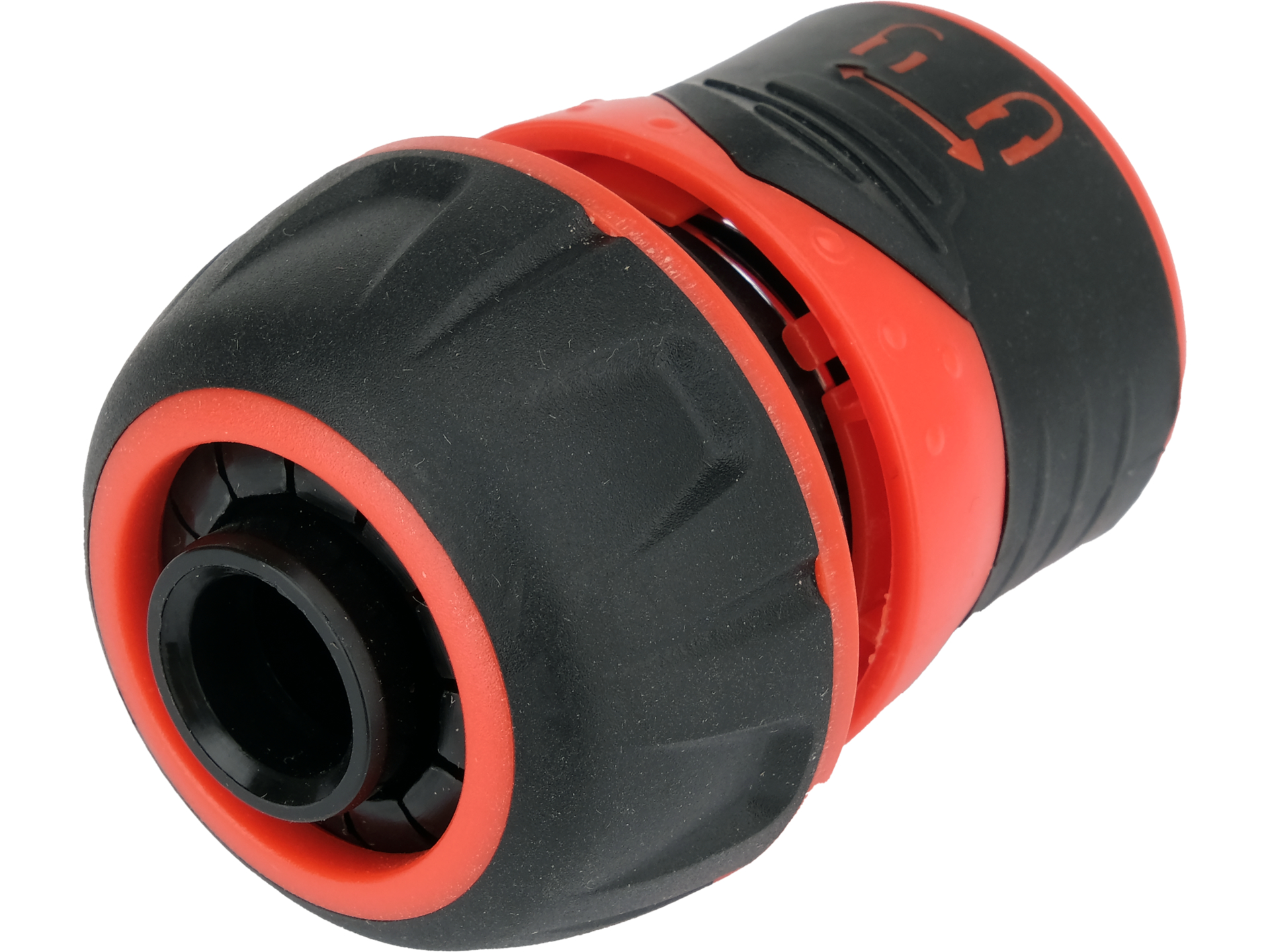 Hose connector with lock