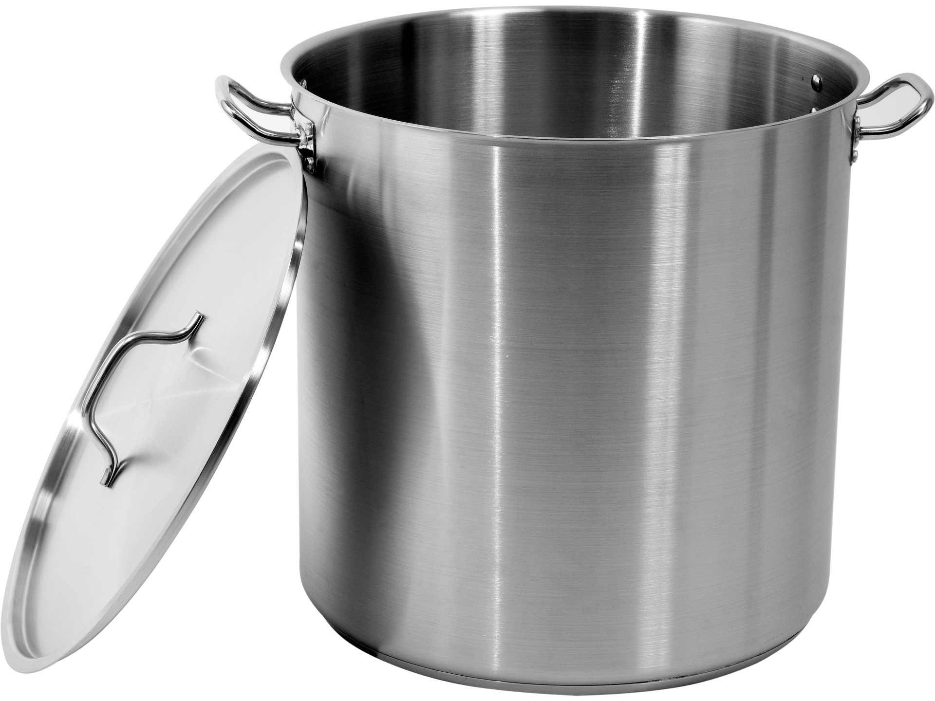 Deep stockpot with lid