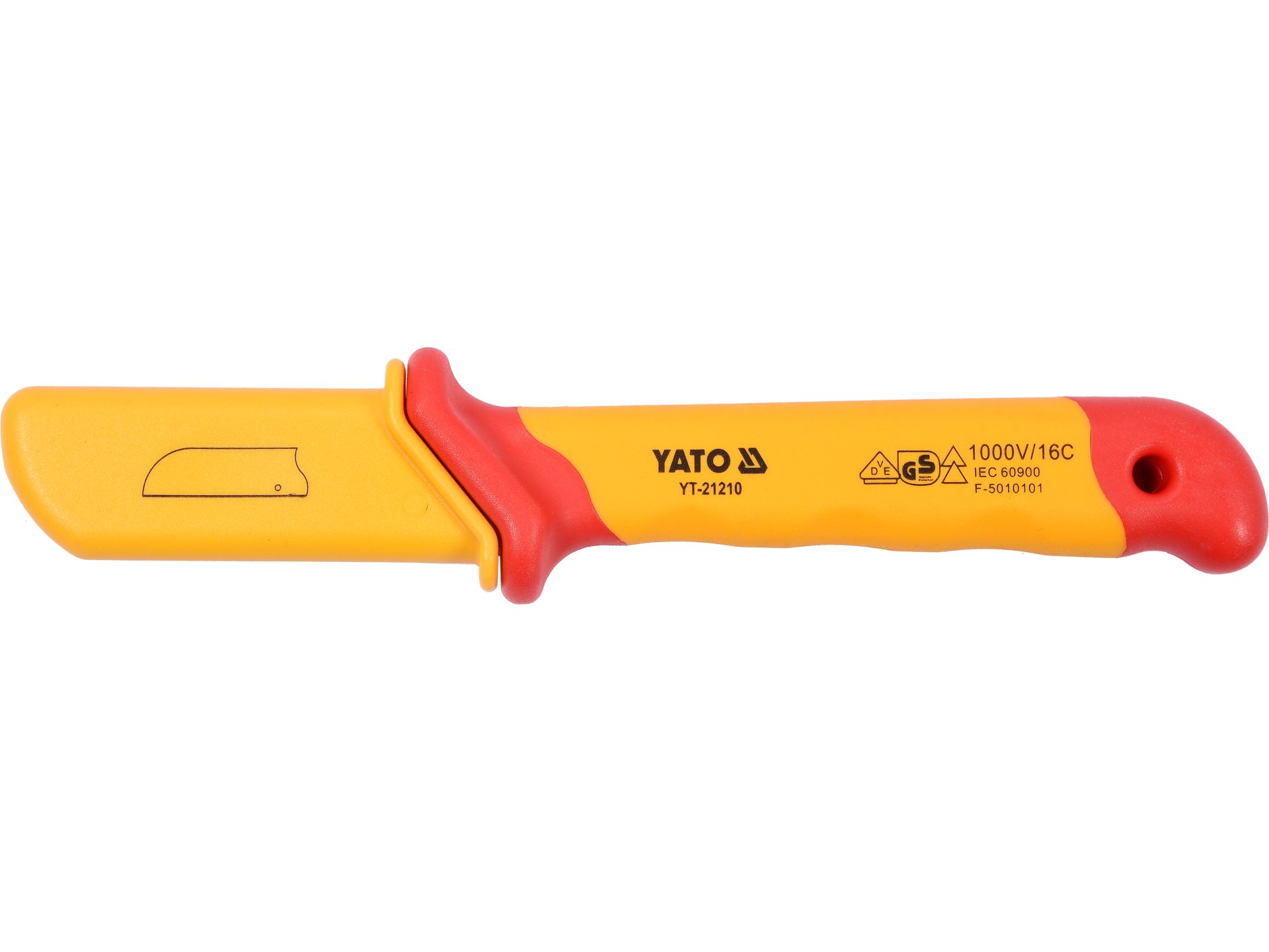 Insulated cable knife