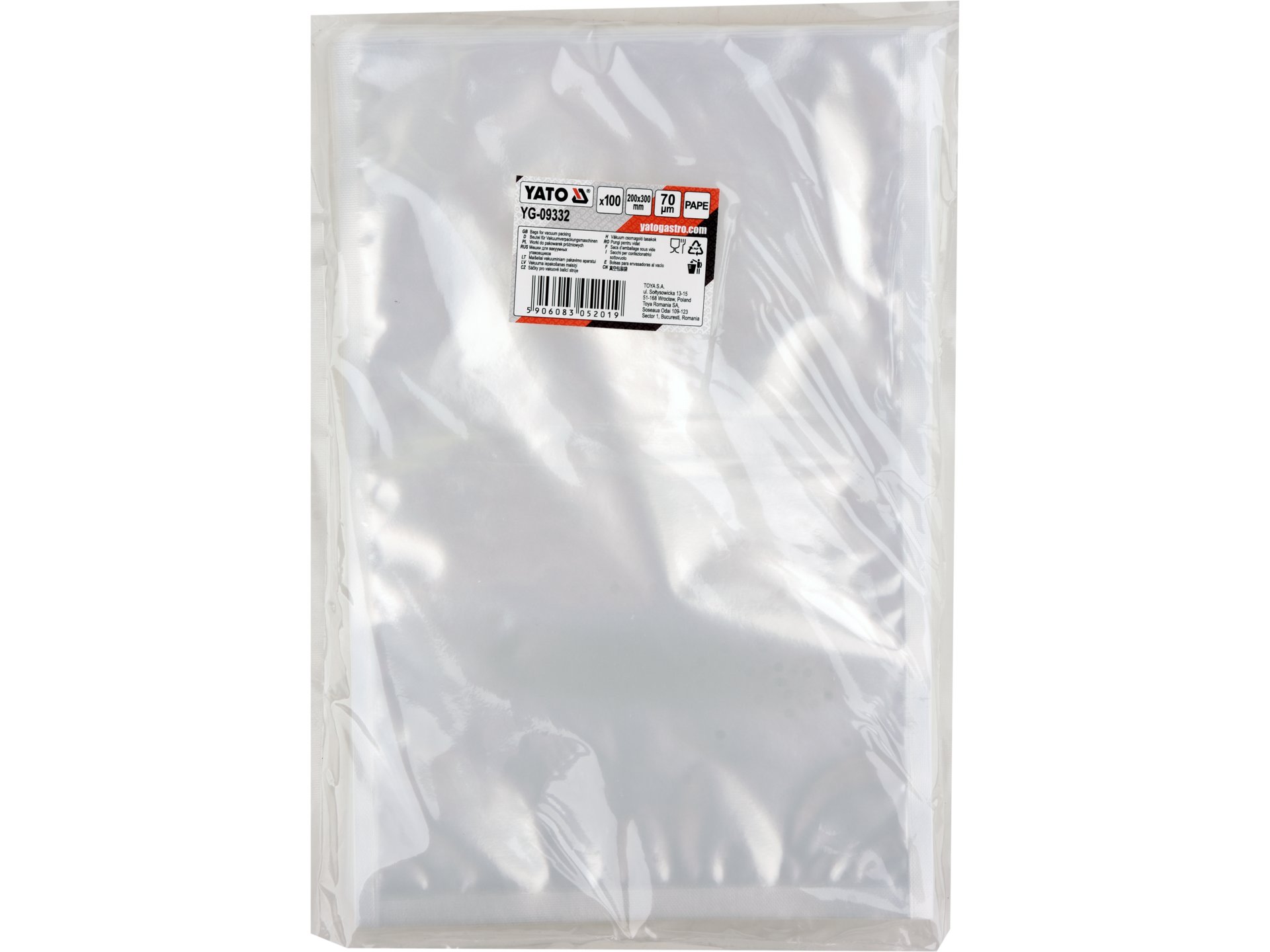 Bags for vacuum packing