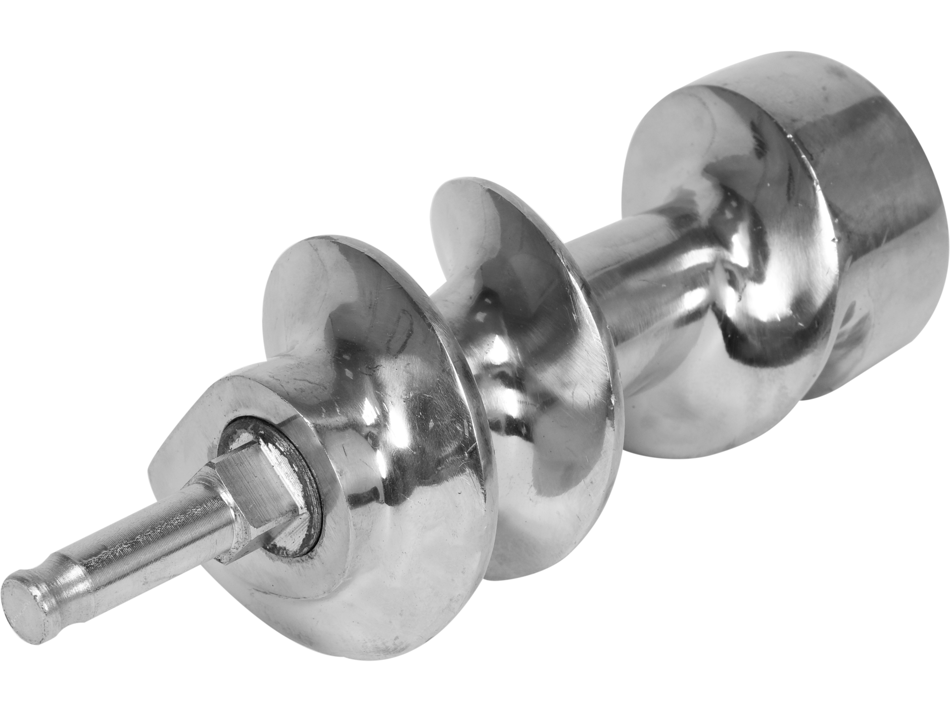 Meat mincer head for tenderizer