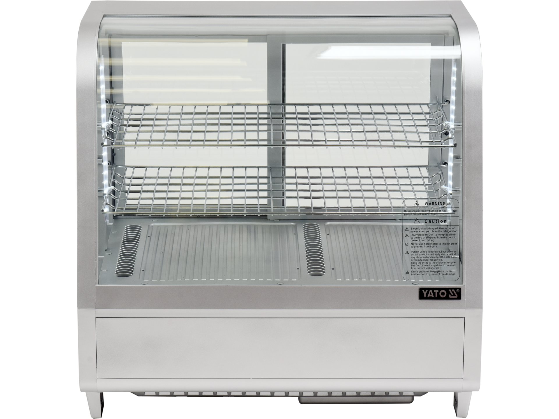 Refrigerated display case
