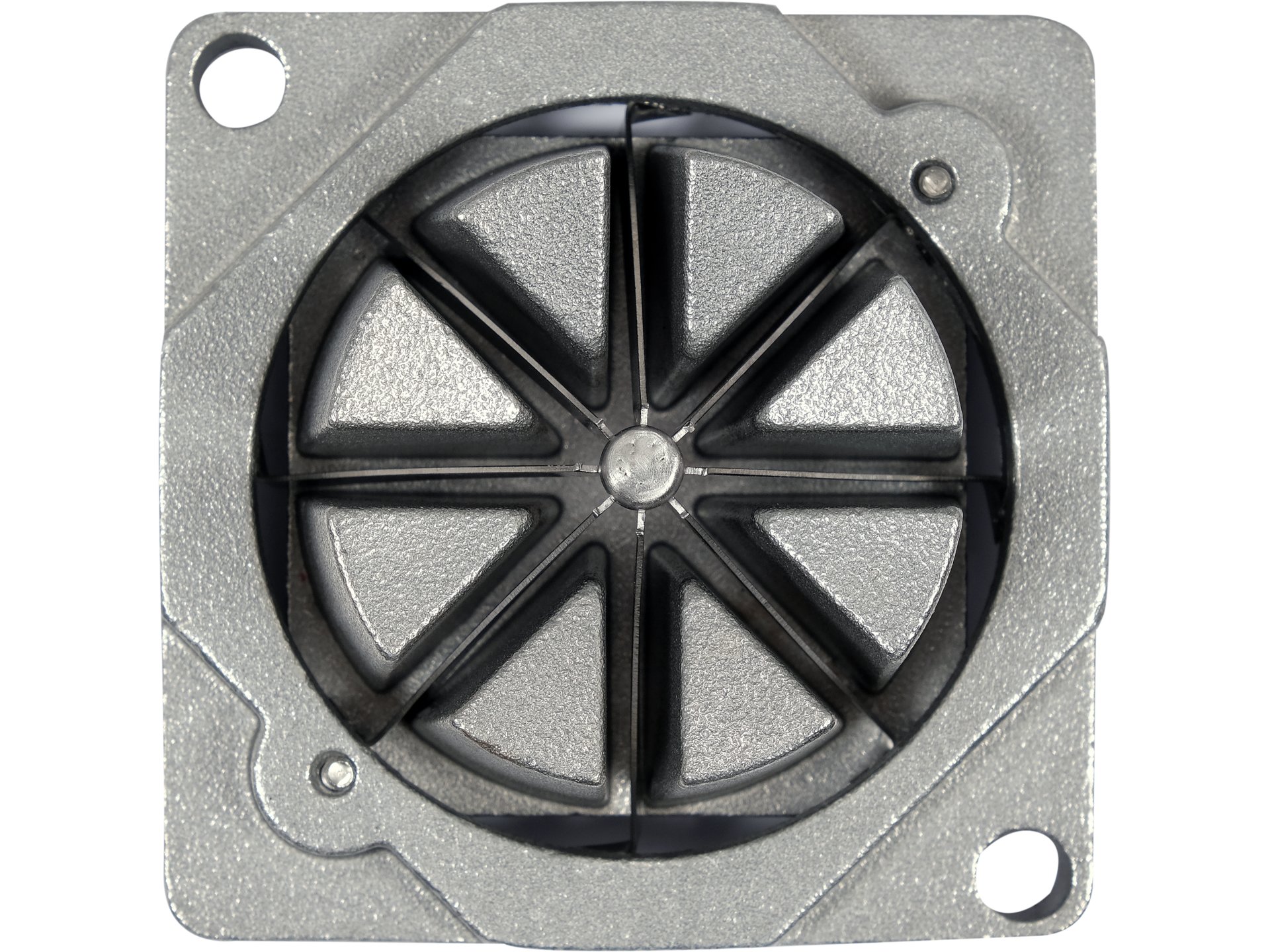 Blade with pressing plate for french fry cutter