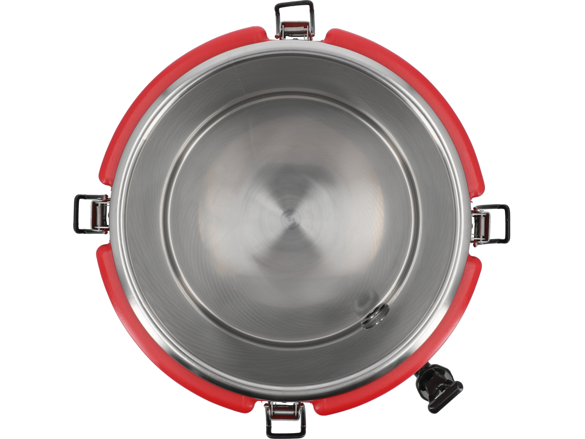 Round isothermal container