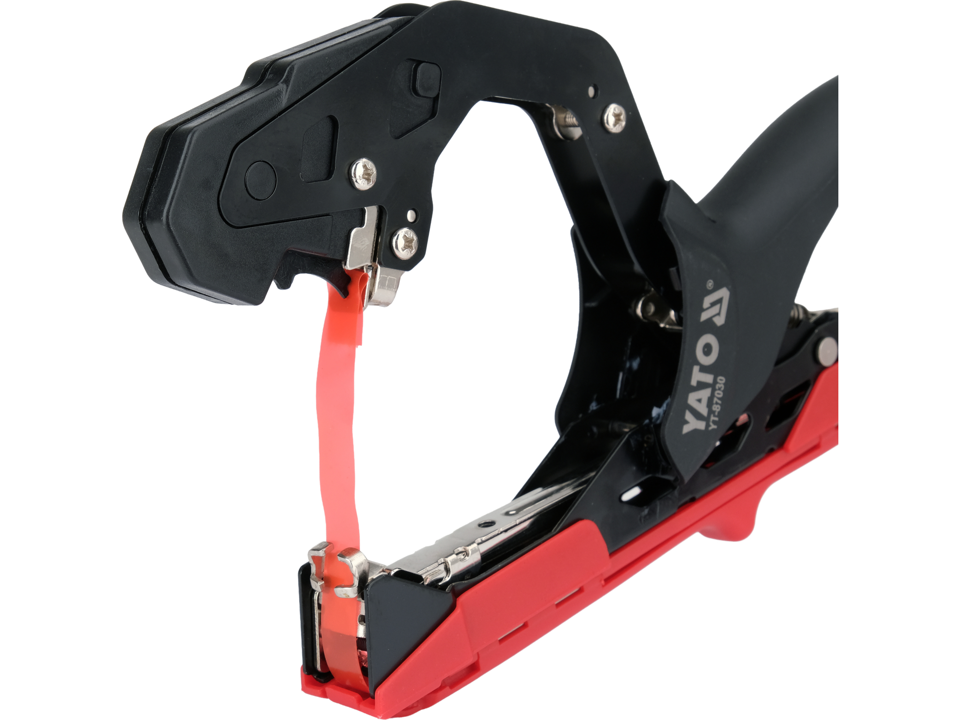 Plant tying machine