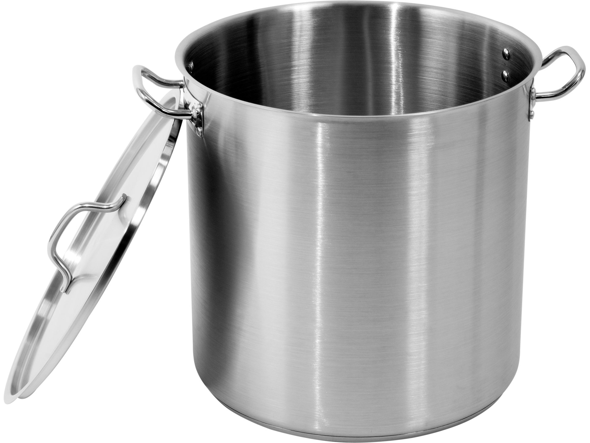 Deep stockpot with lid