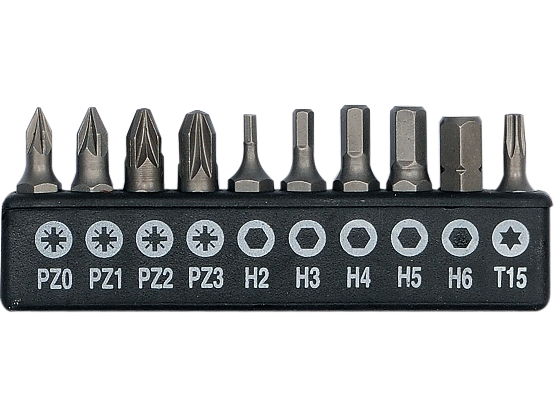 Flexible screwdriver with bits