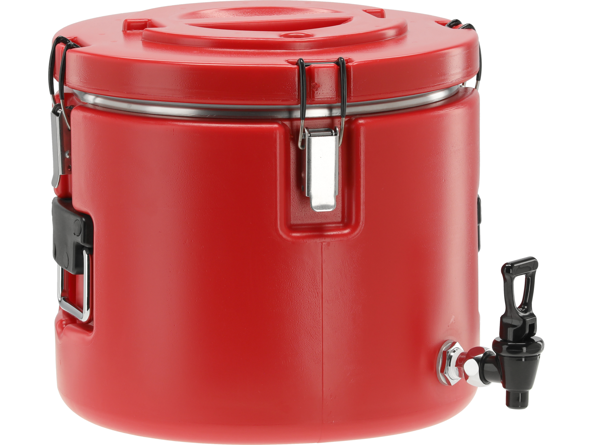 Round isothermal container