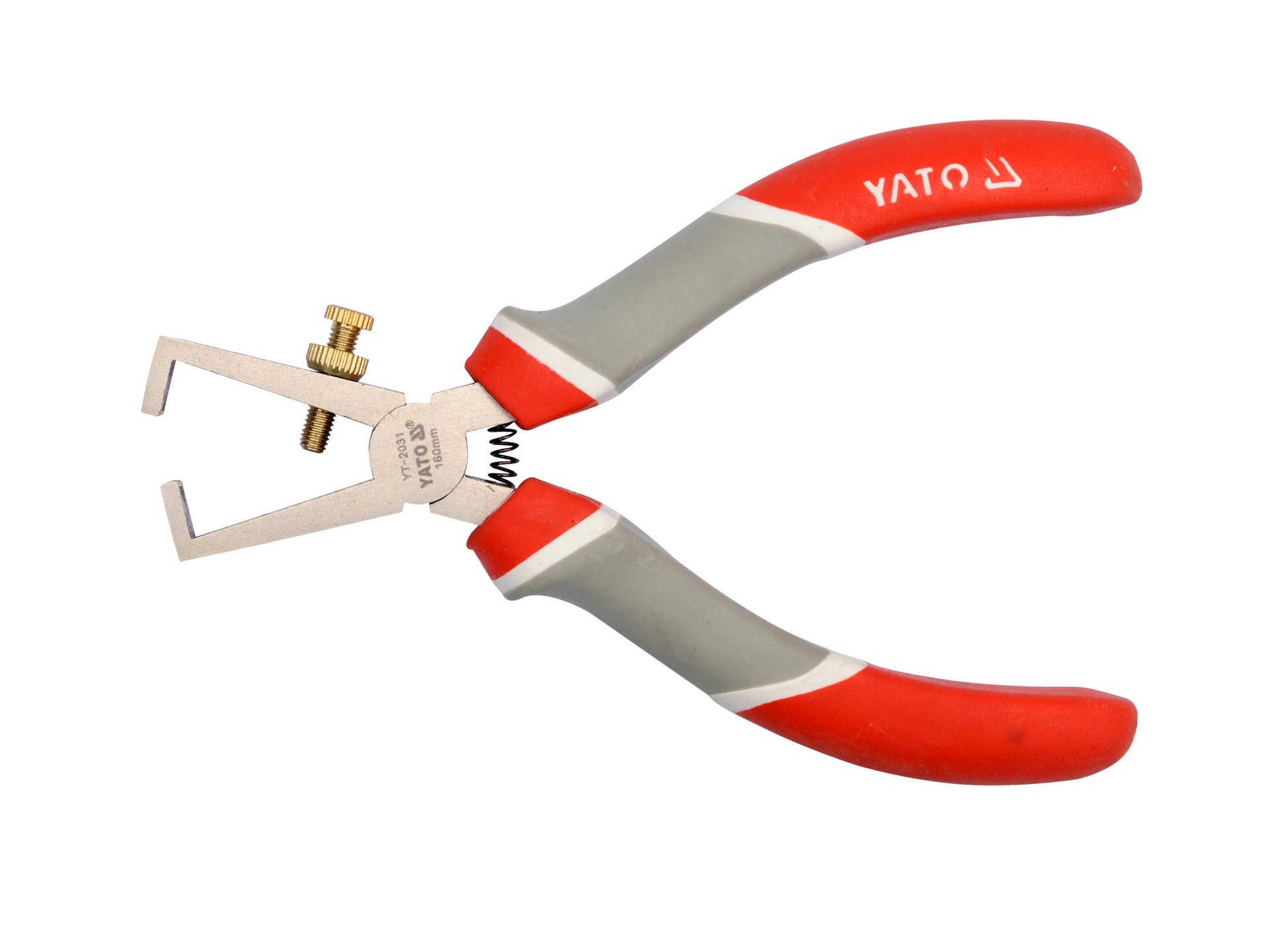 Wire stripping pliers