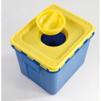 Plastmasas medicīnas atkritumu tvertnes 60l.