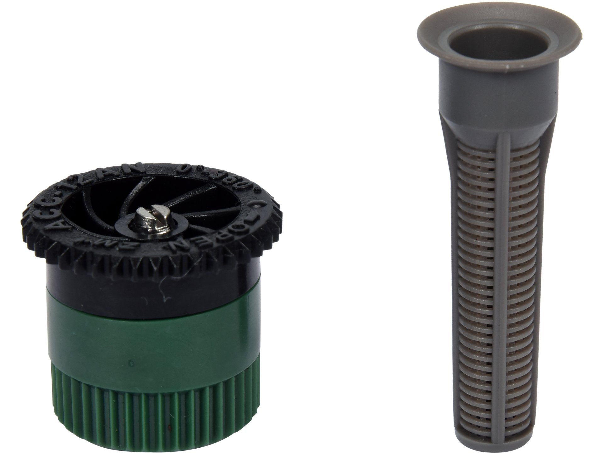 Nozzle for pop-up sprinkler