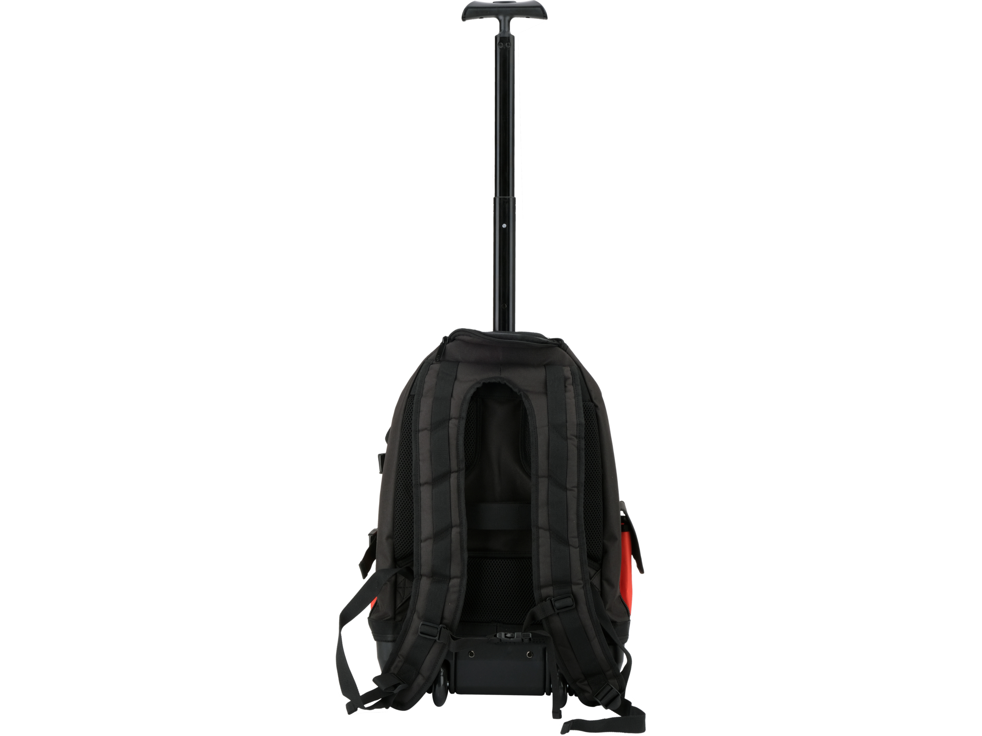 Tool backpack with wheels