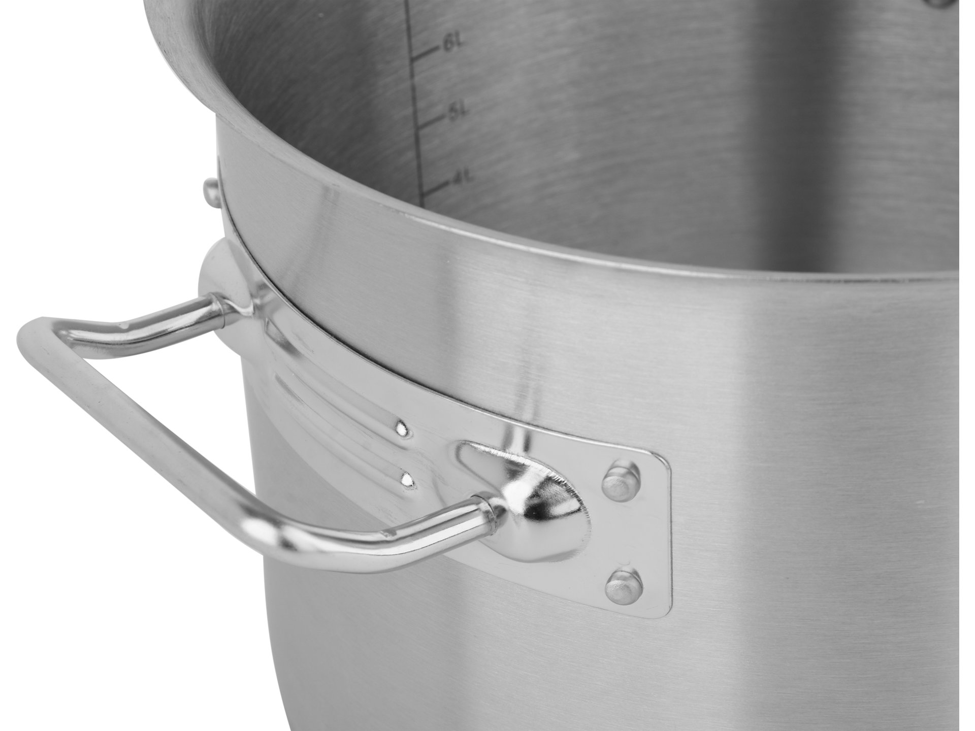 Deep stockpot with lid