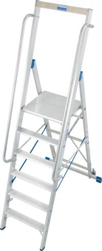 Kāpnes ar riteņiem un margām, 6 pak. (Darb) 3,40 m