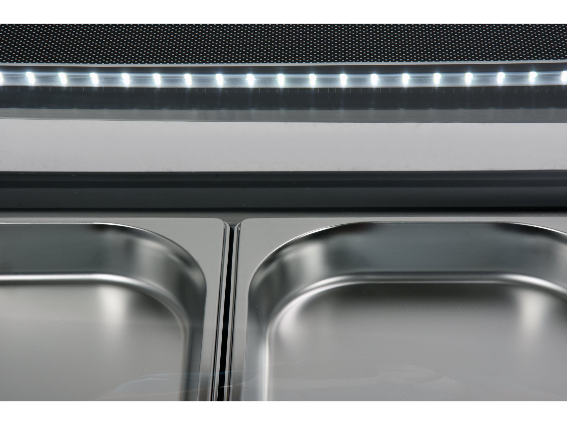 Refrigerated sushi display case