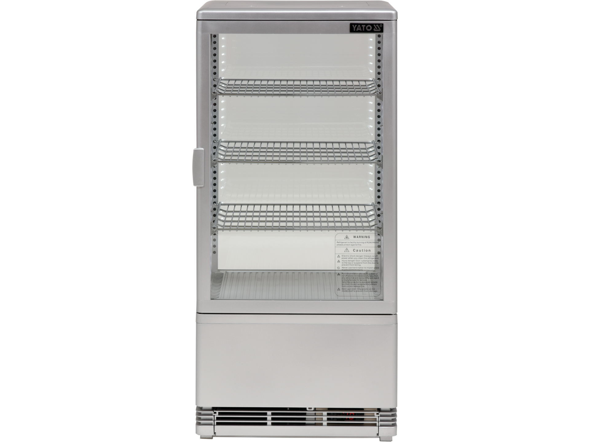 Refrigerated display case