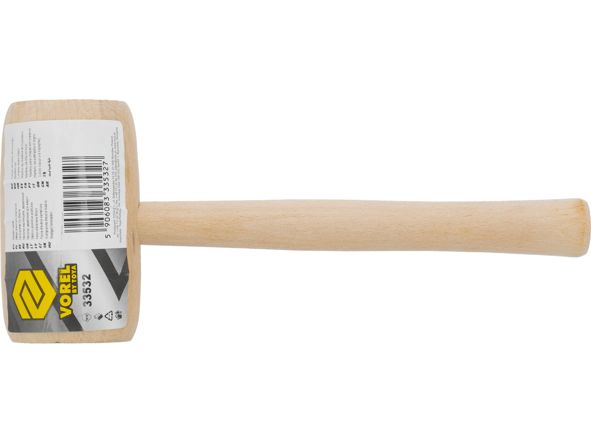 Wooden mallet