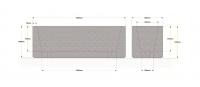 Betona pods - 1500x500x500 mm
