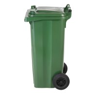 Plastmasas konteiners 120 l - gaiši pelēks