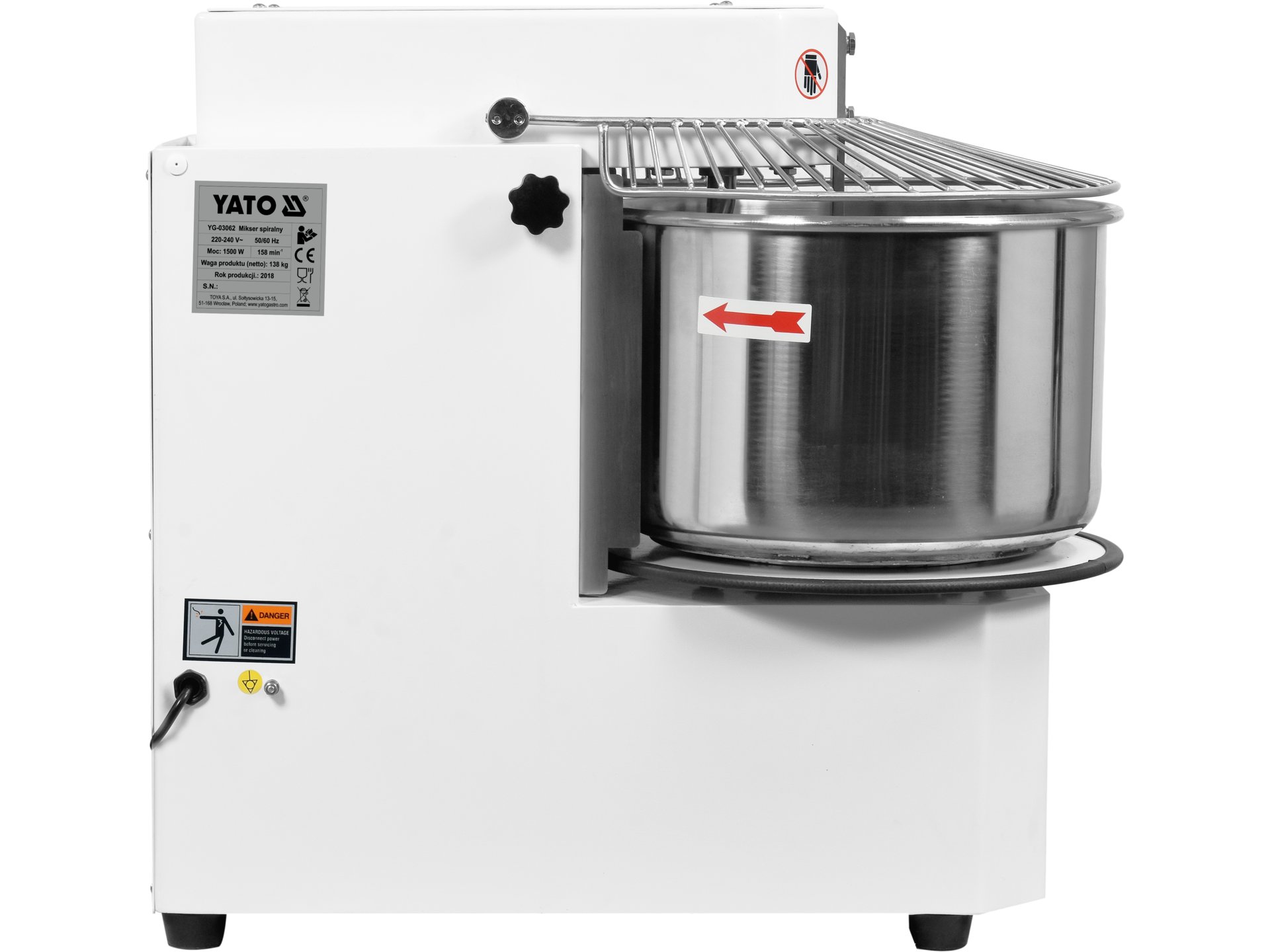 Spiral mixer