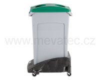 Slim Jim konteiners 87 l - dzeltens