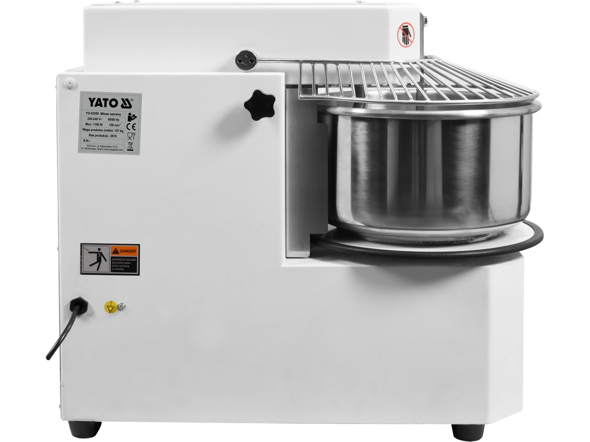 Spiral mixer