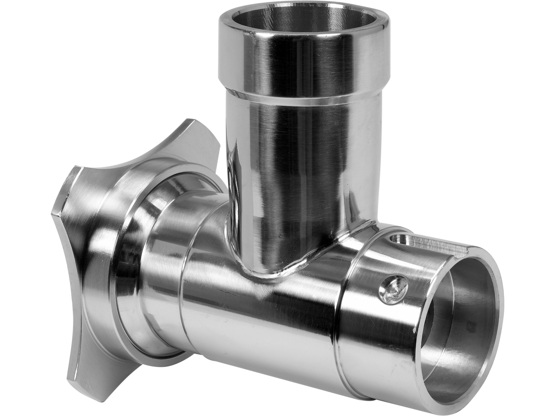 Meat mincer head for tenderizer