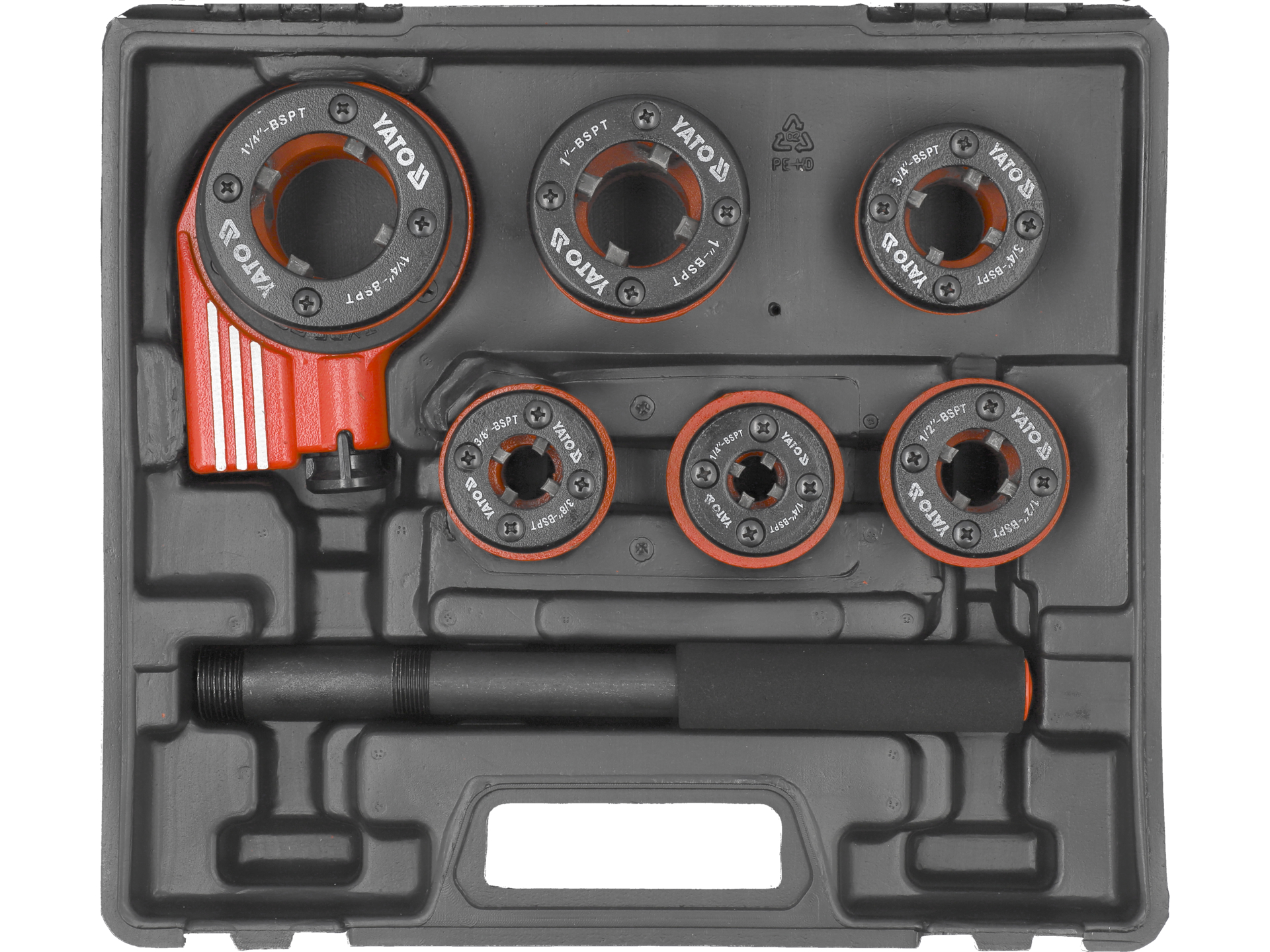 Ratchet die stock set
