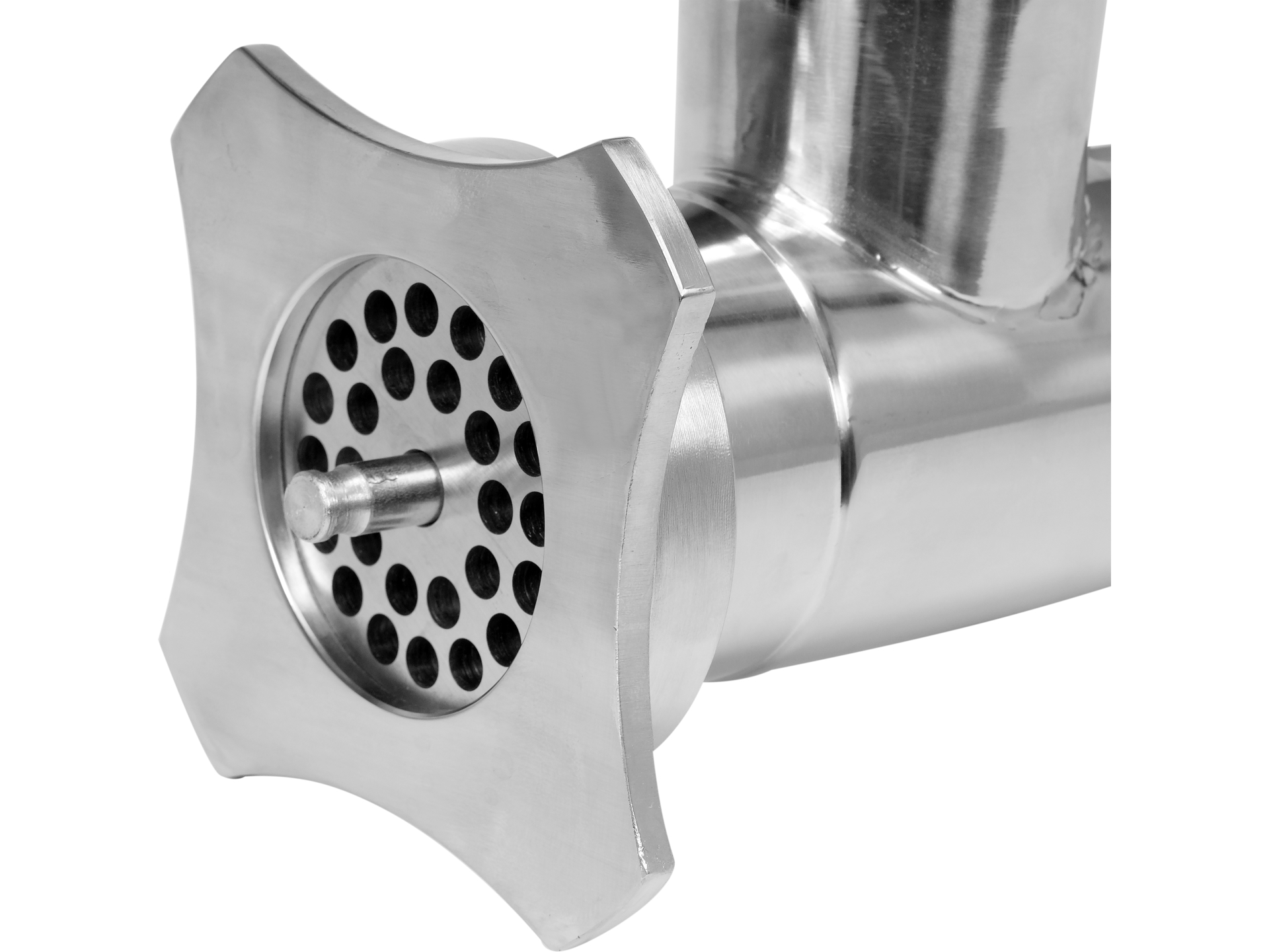Meat mincer head for tenderizer