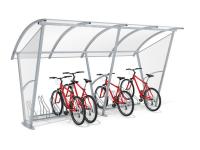 Velo nojume ar sānu sienām 10 velosipēdiem / 420 cm