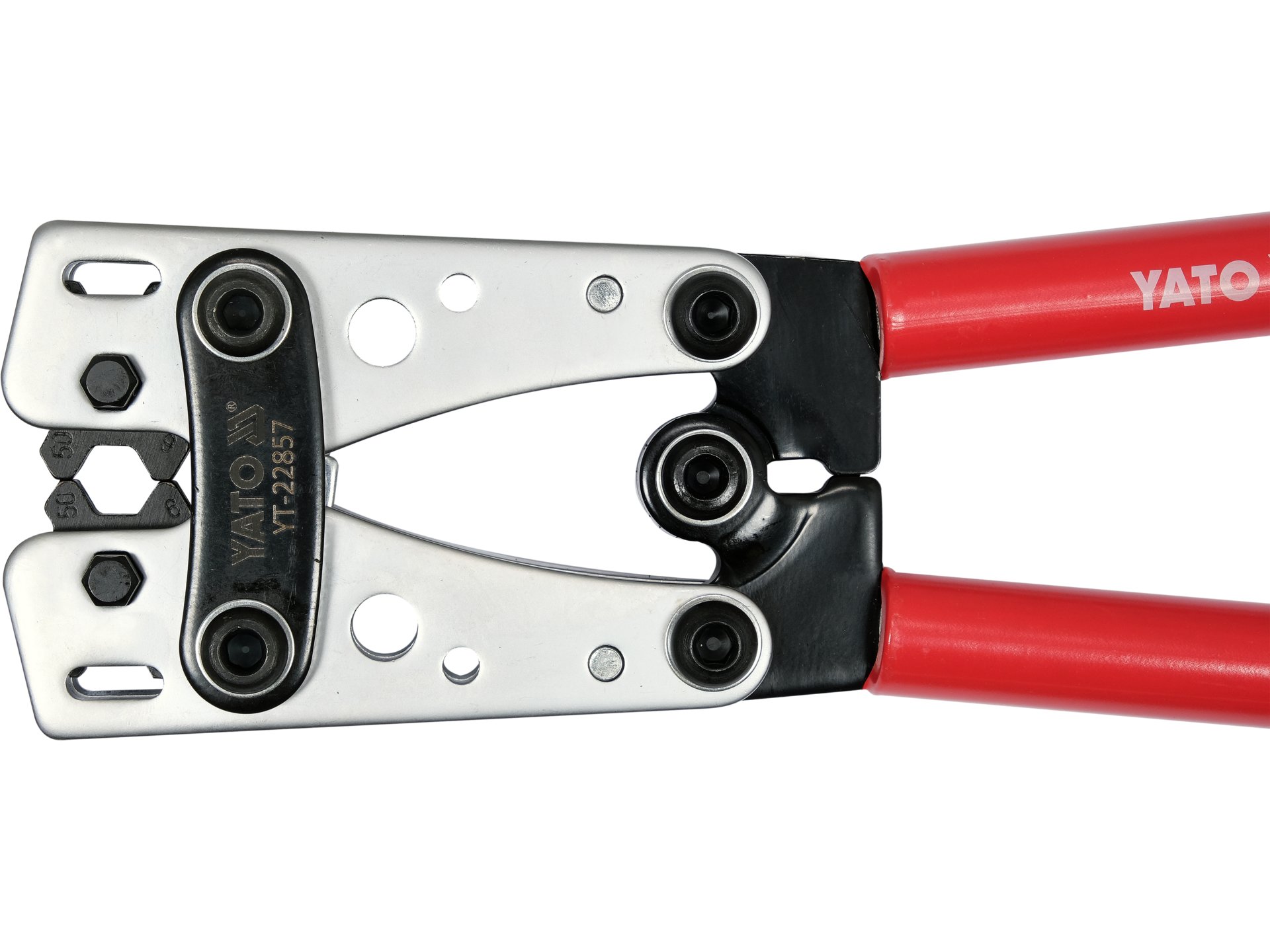 Cable lug crimping pliers