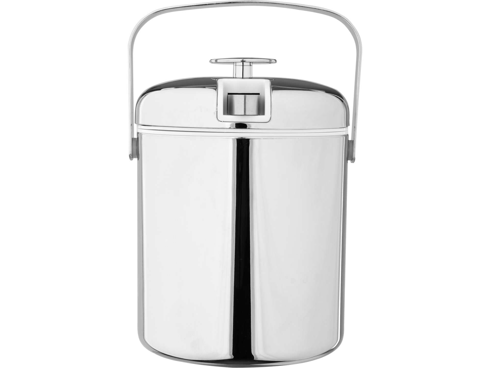 Thermally insulated ice bucket